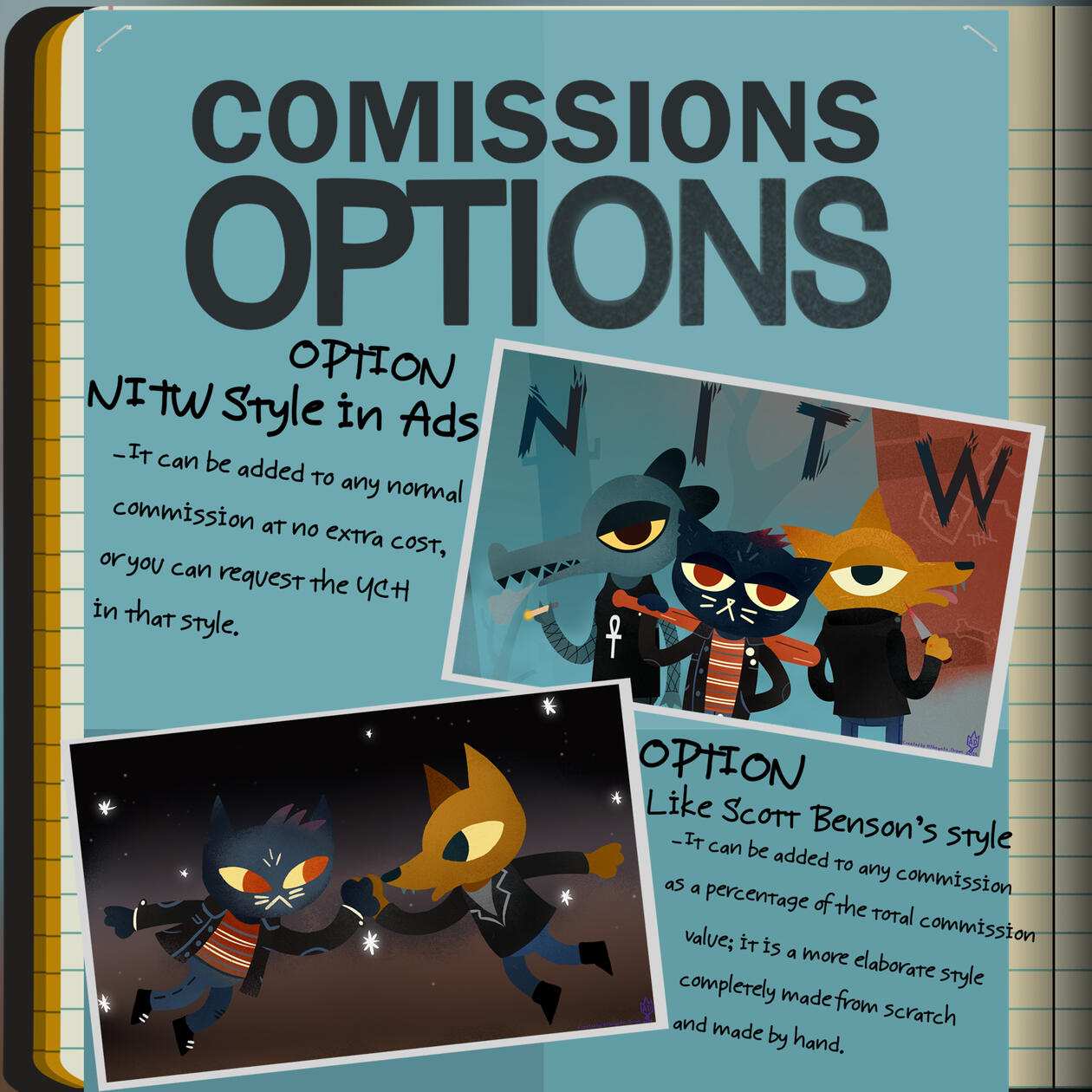 Alternate NITW style and alike @Bombsfall style